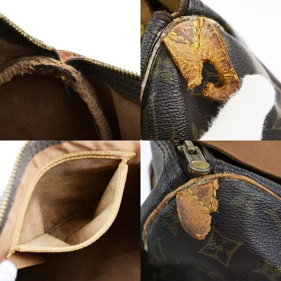 Auth LOUIS VUITTON Speedy 30 Travel Hand Bag Monogram Leather Brown - Picture 5 of 16